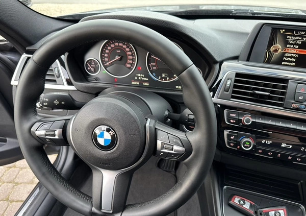 BMW Seria 3 cena 48999 przebieg: 263107, rok produkcji 2015 z Gniezno małe 781